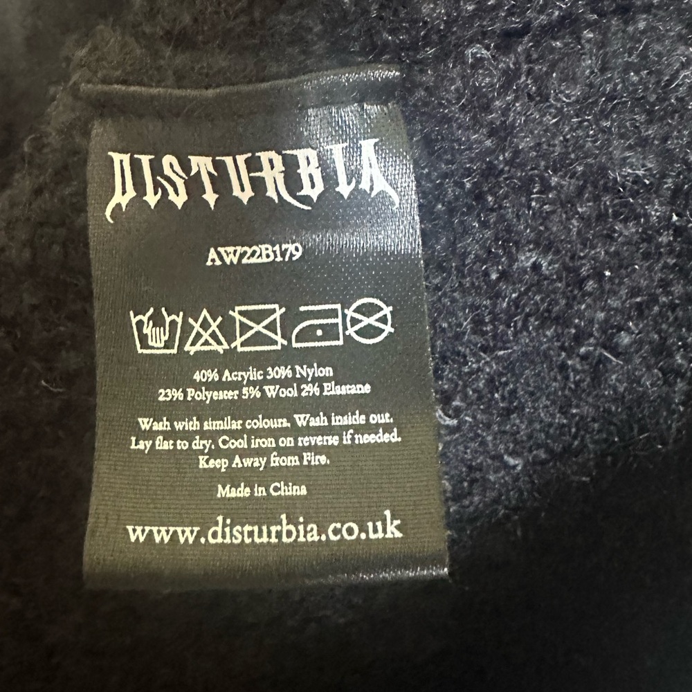 RARE Disturbia Celestial Embroidered Sweater - Picture 13 of 14